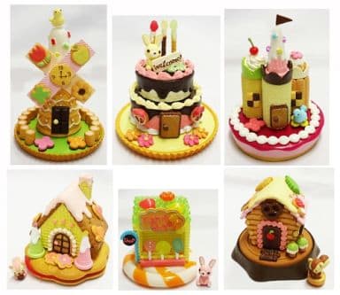 リーメント　ぷちサンプルシリーズ「お菓子の家」全6種セット